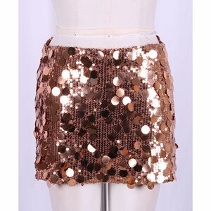 Sequins Mini Skirt